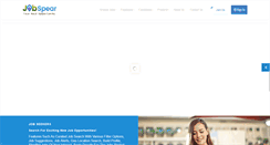 Desktop Screenshot of jobspear.com